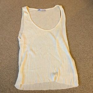 Viscose White Tank